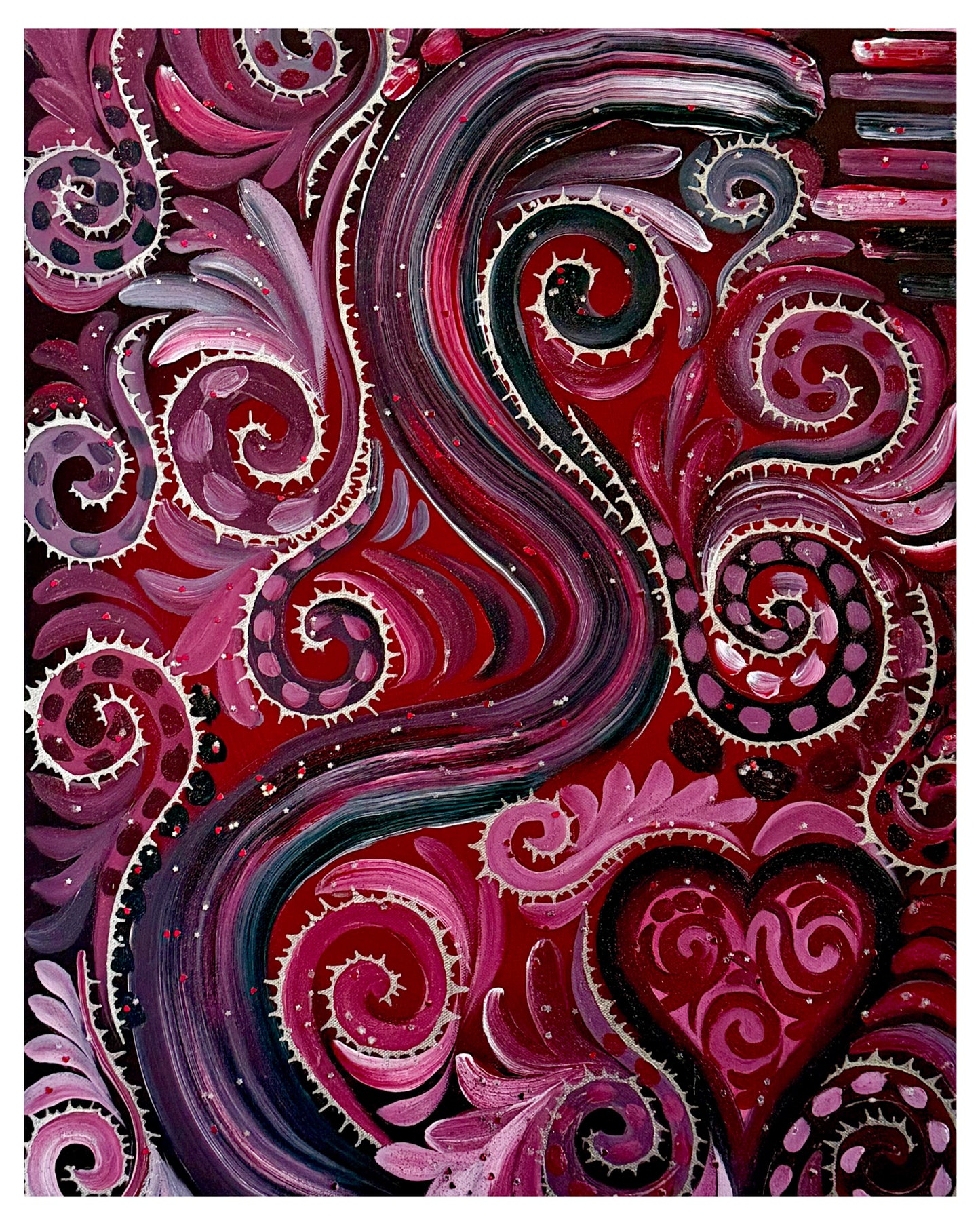 ༻Heart Throb PRINT༺
